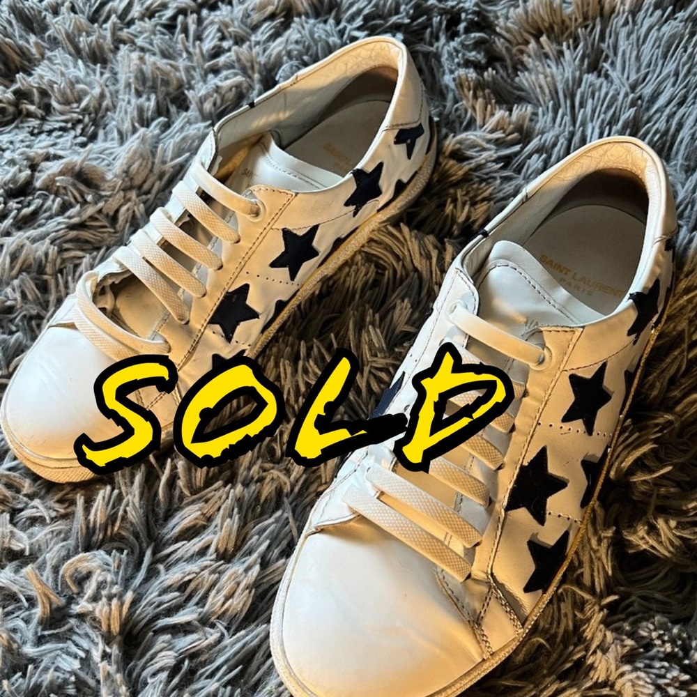 Saint Laurent star sneakers - Picture 1 of 10